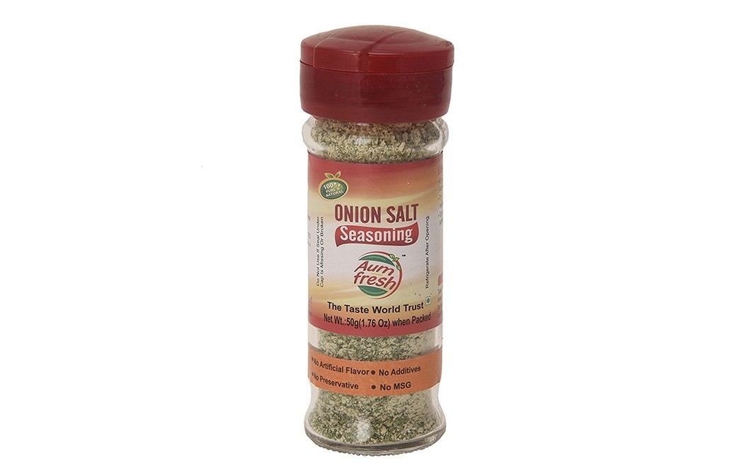 Aum Fresh Onion Salt Seasoning    Bottle  50 grams